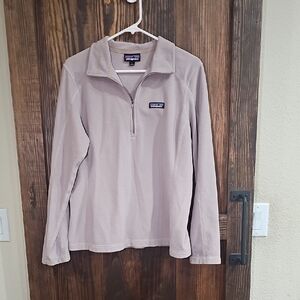 Patagonia Light Purple Fleece Pullover